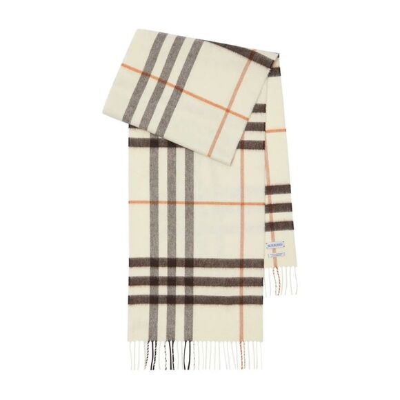 Burberry London England Women Giant Check Cashmere Scarf - Picture 1 of 2